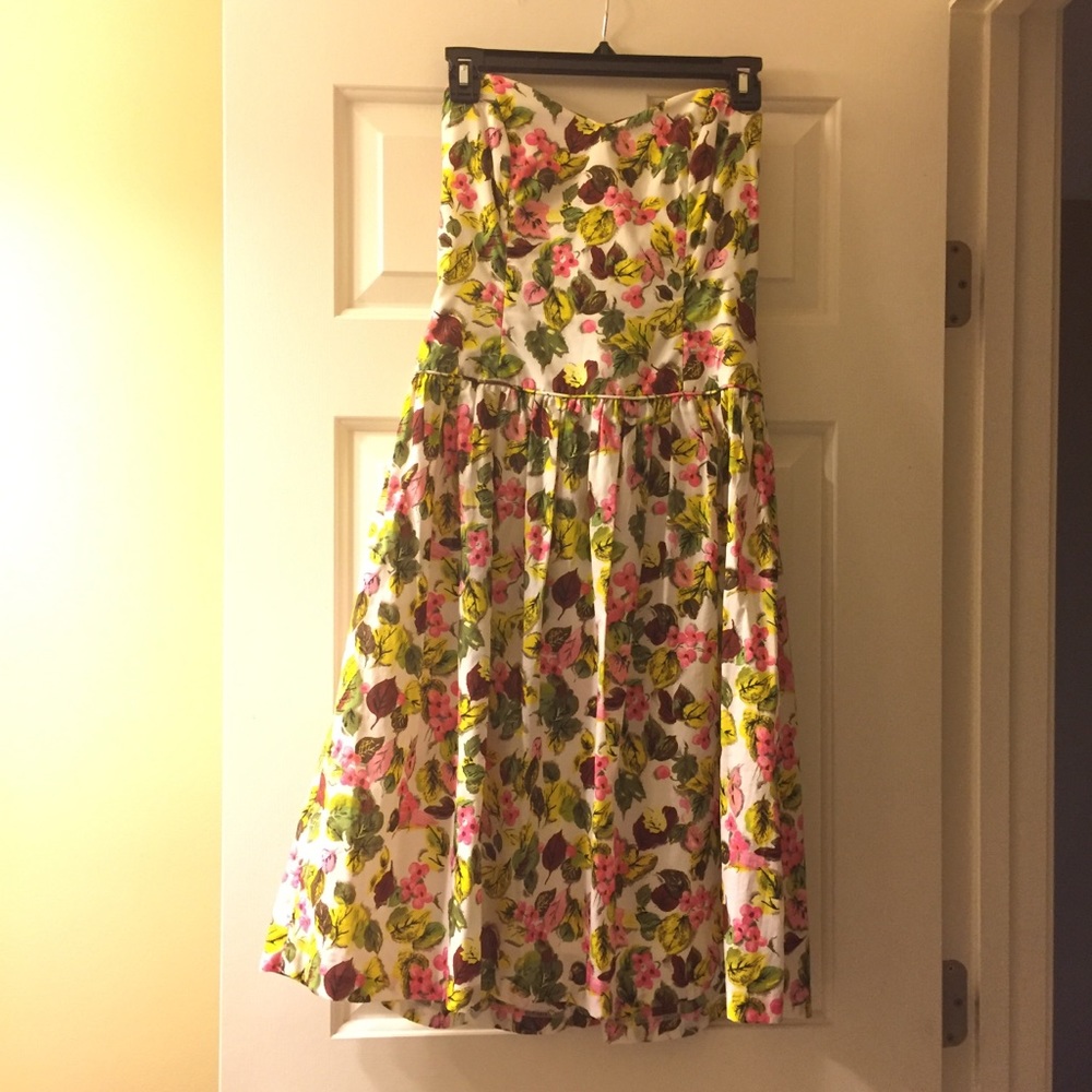Vintage Milly Floral Dress Size 2 - Picture 5 of 10